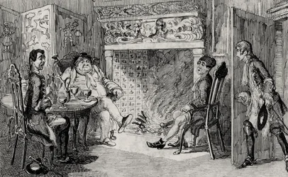 Francis Osbaldistone da Squire Inglewood, illustrazione da 